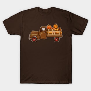 Pickup A Pumpkin! (Brown Version) T-Shirt